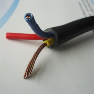 0,6 / 1kv 3 X 6 mm2 Dây cáp điện LV Dây dẫn cách điện Cu rắn / mắc kẹt