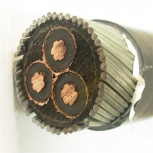 Sans 1339 XLPE Cáp bọc thép 3 lõi Swa cách điện 6 mm cho điện áp định mức 3,8 / 6,6 KV đến 19/33 KV