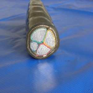 Cáp bọc thép 600v Xlpe Cáp Swa Cáp Hdpe 150 Mm 4 lõi bọc thép