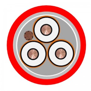 MV PVC 3 / C CU 15KV 220NL-XLPE 133% TS ARMOR-X